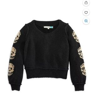 Vintage Havana Black Skull Sweater